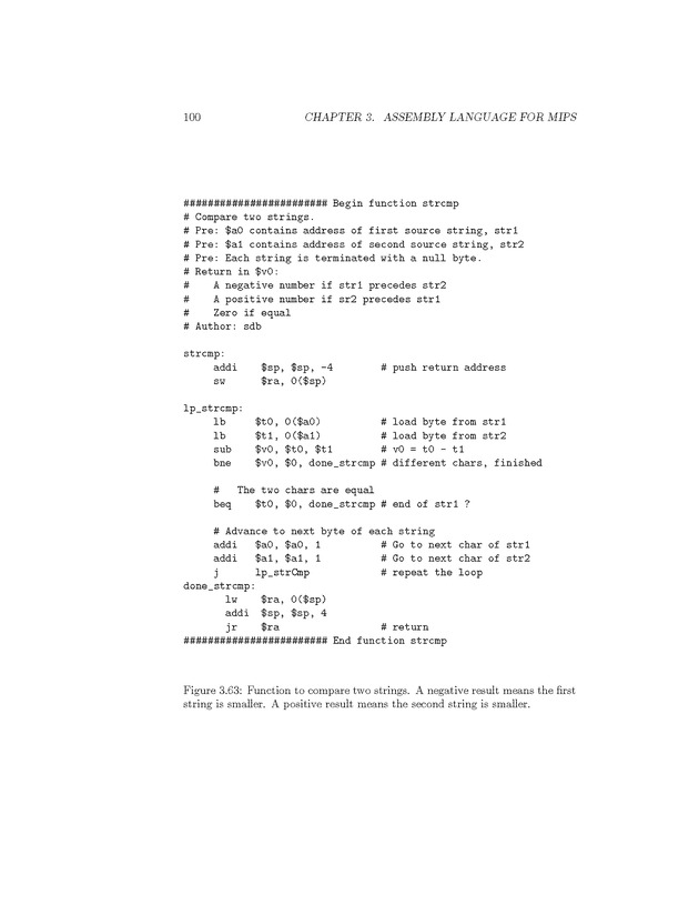Computer Organization with MIPS - Page 100